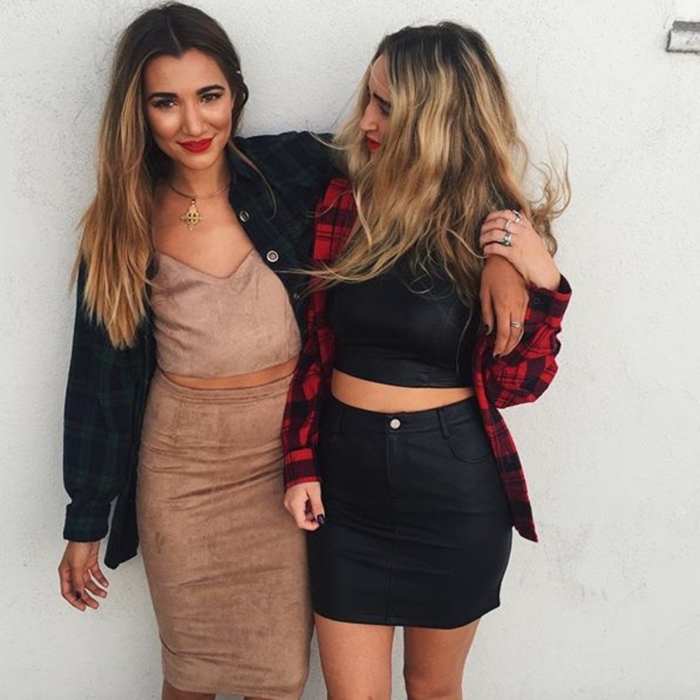 LF Suede two piece set